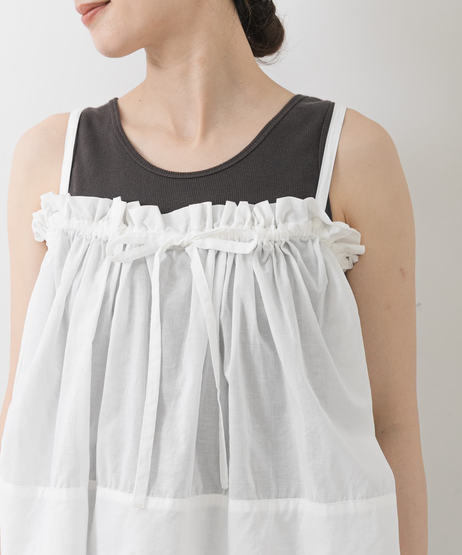 URBAN RESEARCH「Picchi Nia　CLOUD WHITE」|キャミソール|