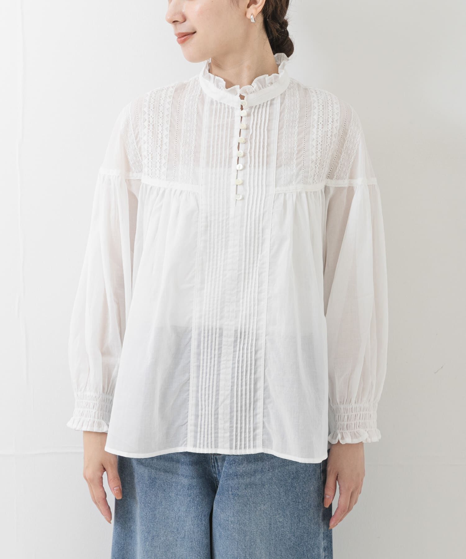 URBAN RESEARCH「Picchi Nia　GENTLE WHITE」|シャツ・ブラウス|