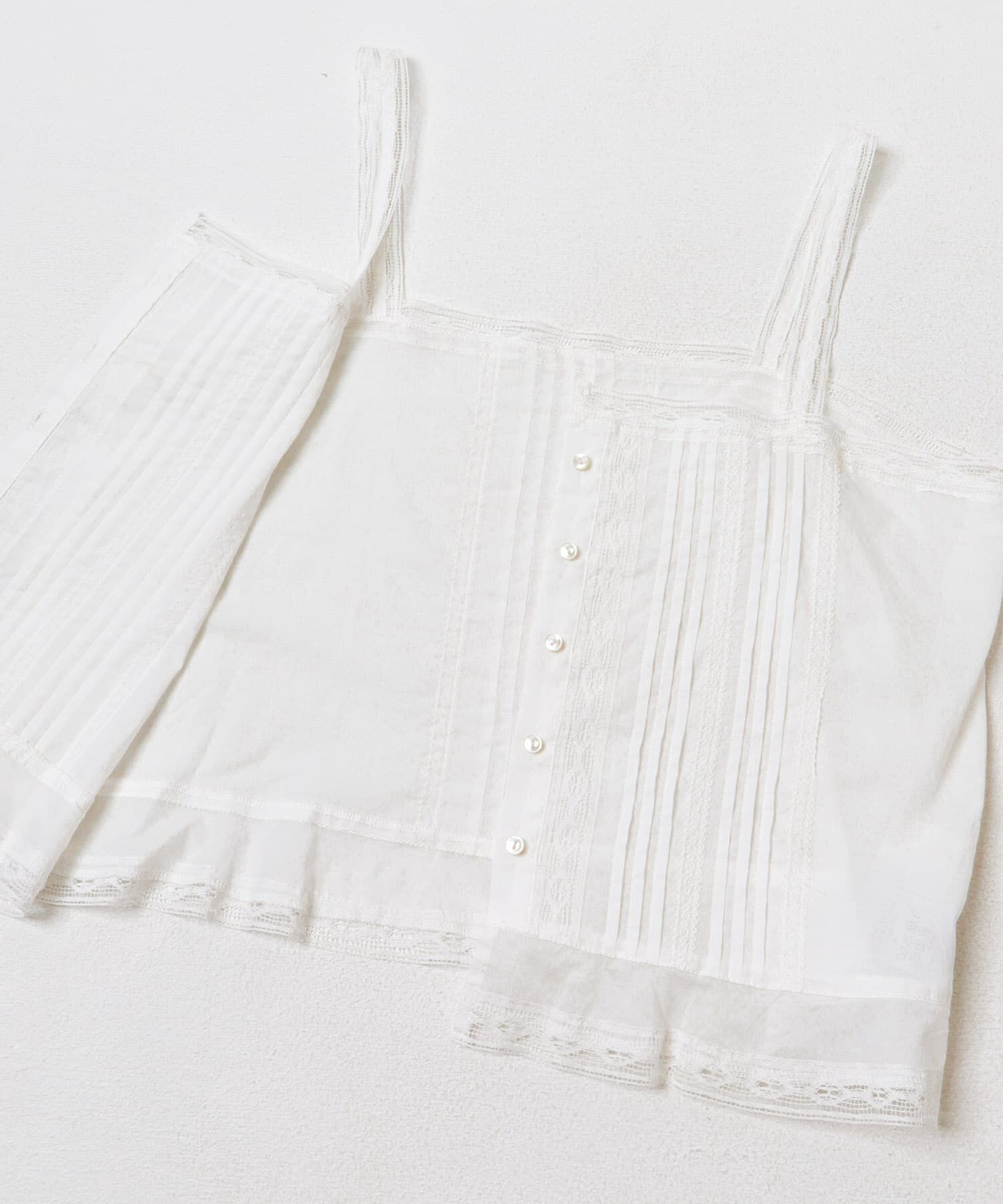 URBAN RESEARCH「Picchi Nia　FEATHER WHITE」|キャミソール|