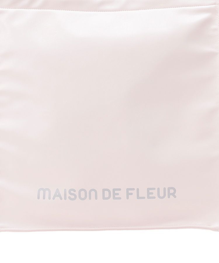 Maison de FLEUR「【5色展開/キャリーオン/A4対応】ファスナー付きキャリーオンスクエアトート」|トートバッグ|