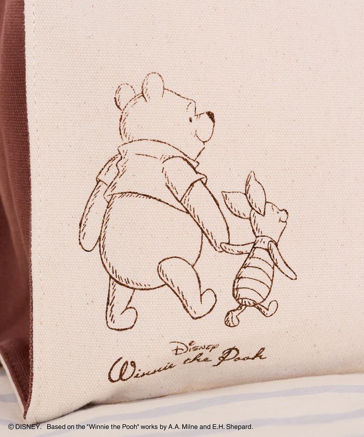 Maison de FLEUR「Winnie the Pooh/スクエアトートバッグ」|トートバッグ|