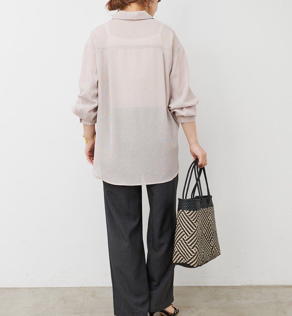  「ダブルポケットメッシュシャツ」|シャツ・ブラウス|