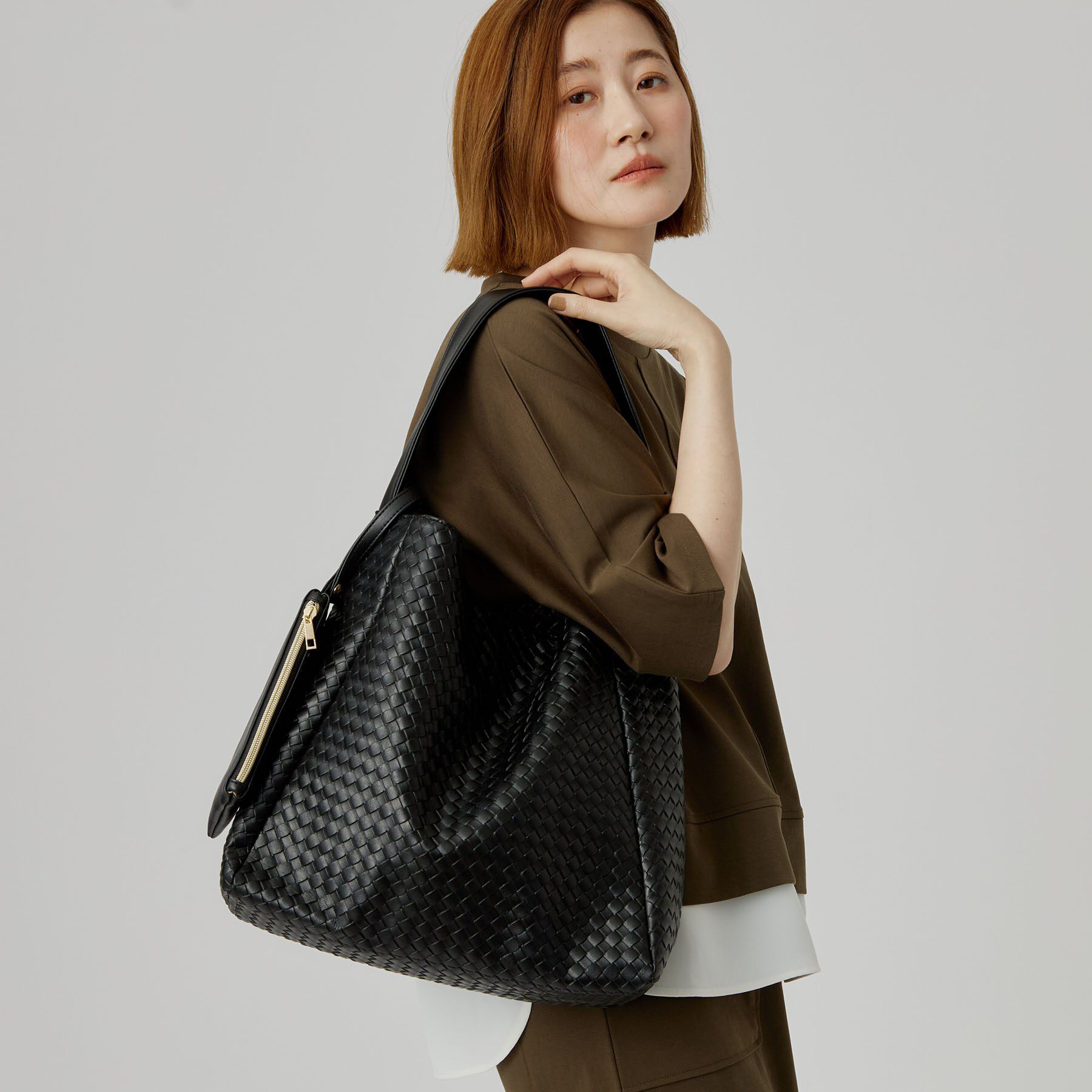 grove「ポーチ付きメッシュワンショルダー」|ショルダー・メッセンジャー|