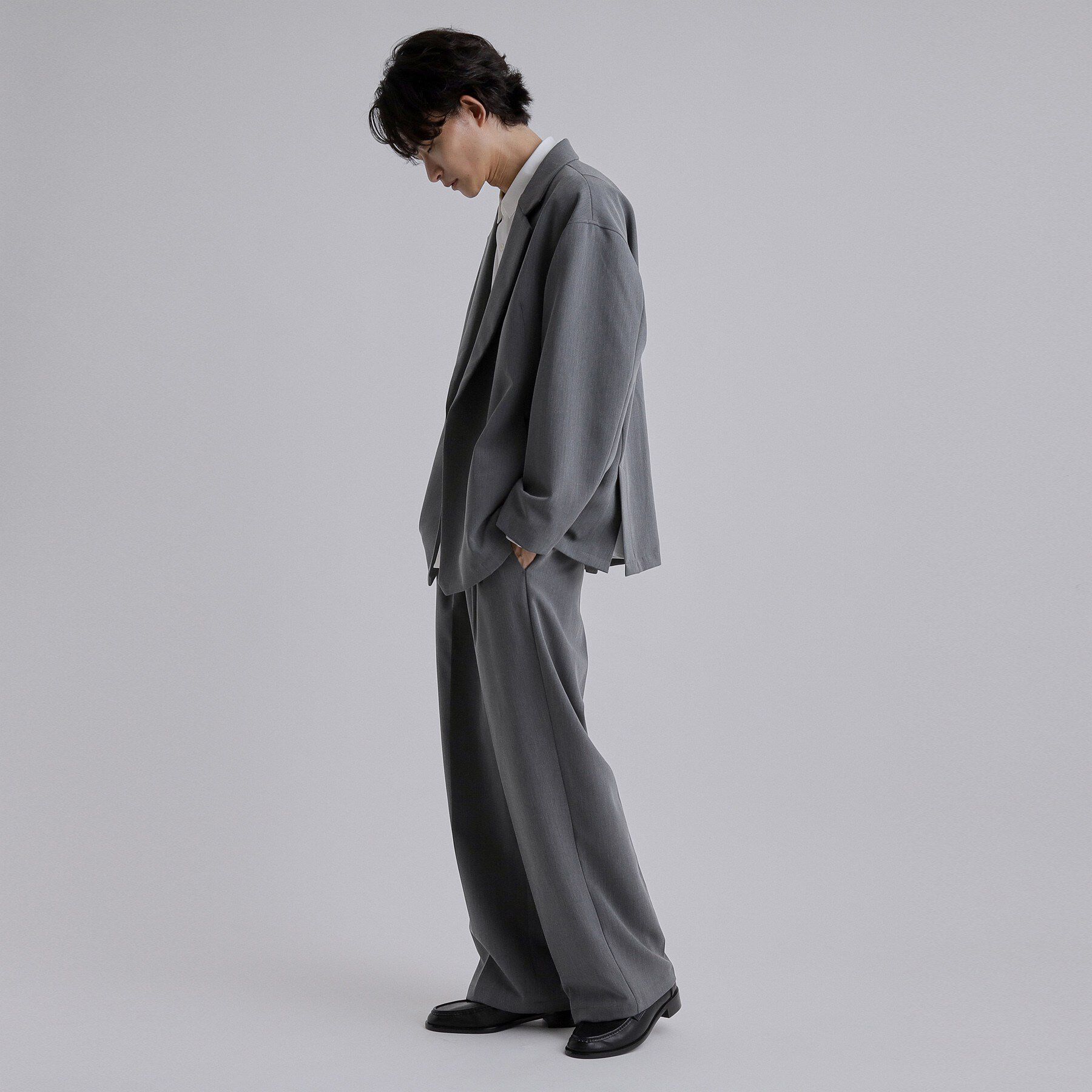 tk.TAKEO KIKUCHI「【セットアップ対応可】ベルテッドワイドスラックス」|その他|