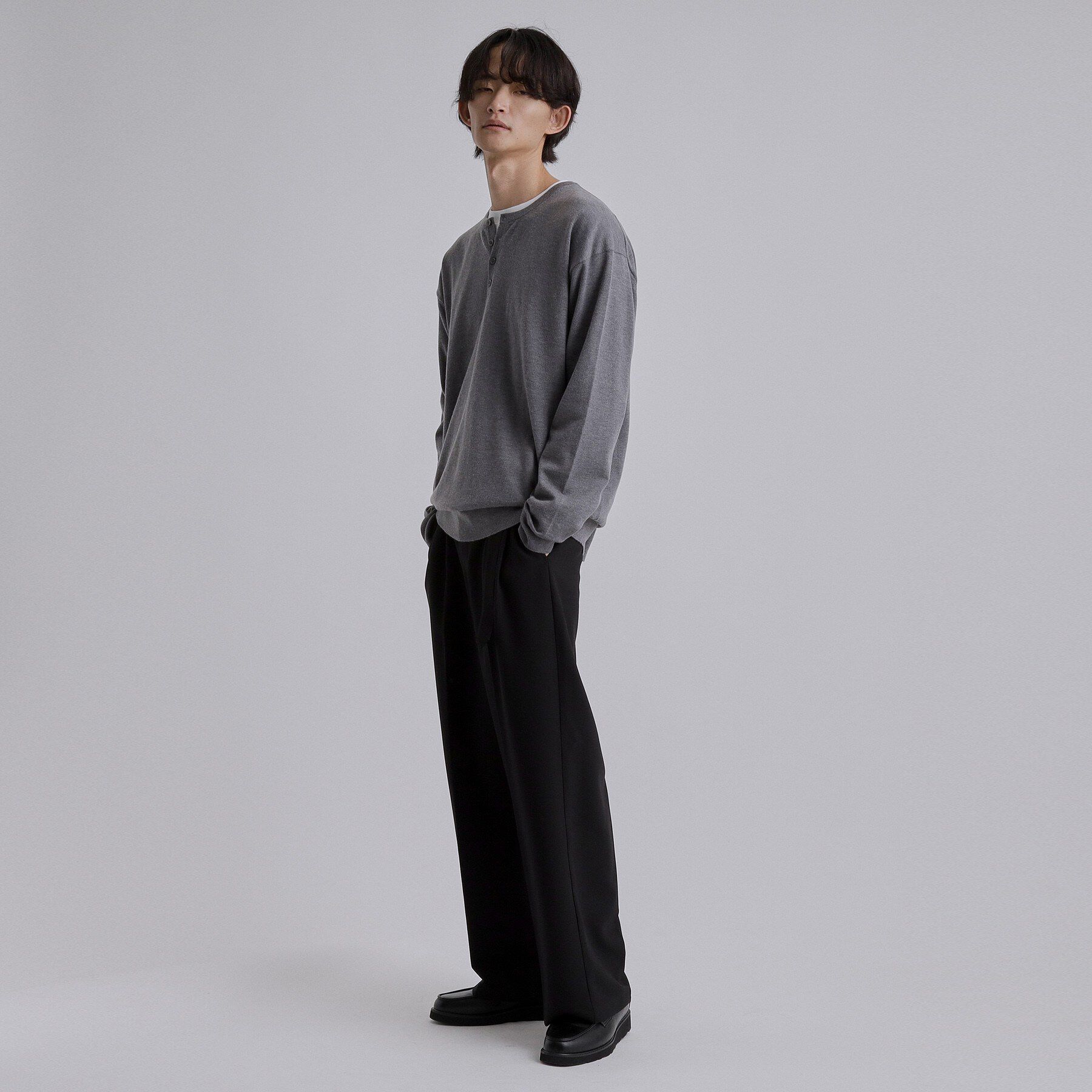 tk.TAKEO KIKUCHI「【セットアップ対応可】ベルテッドワイドスラックス」|その他|