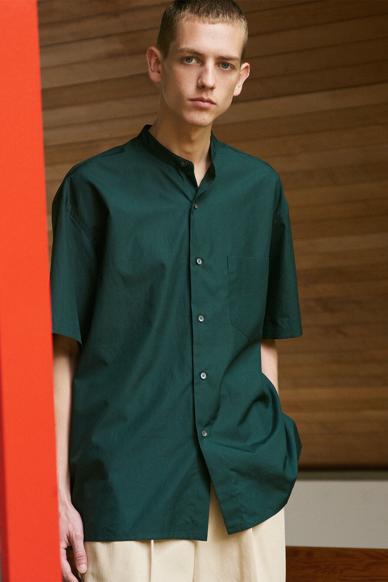YLEVE 「YLEVE / FINX COTTON WEATHER SH」|シャツ・ブラウス|