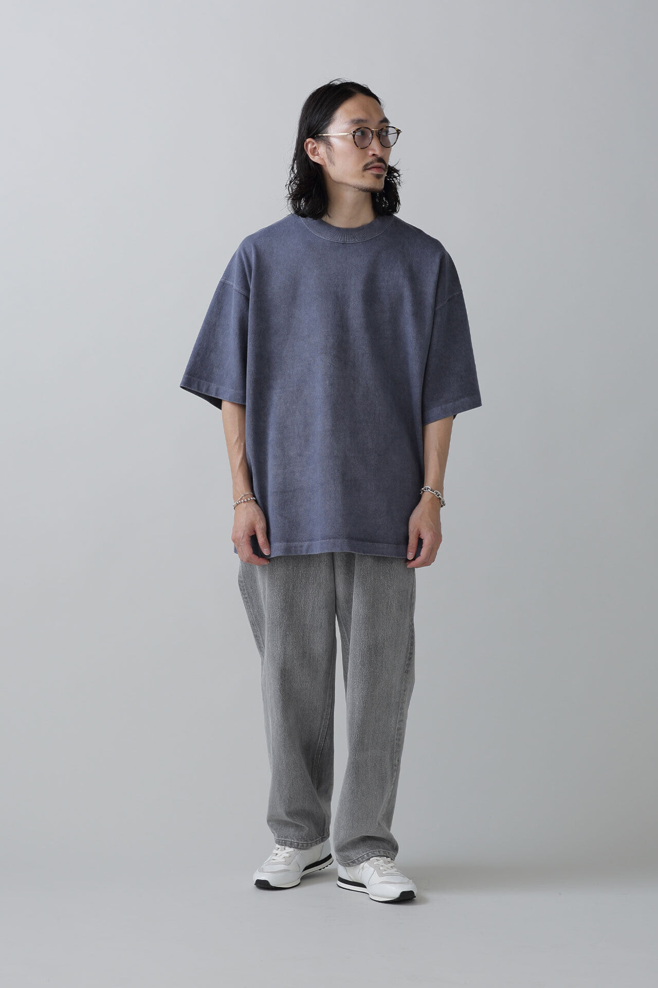 YLEVE 「YLEVE / PIGMENT DYE  OPEN END COTTON T」|Tシャツ・カットソー|