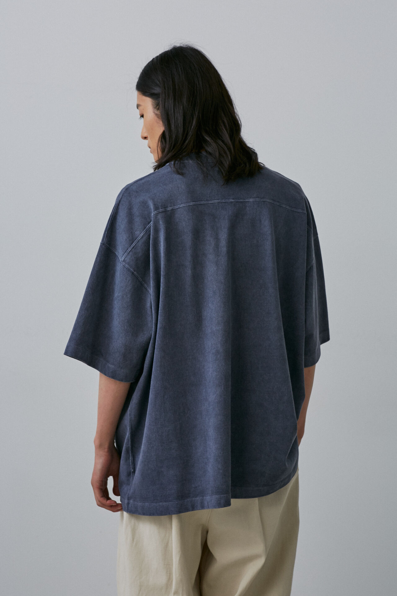 YLEVE 「YLEVE / PIGMENT DYE  OPEN END COTTON T」|Tシャツ・カットソー|