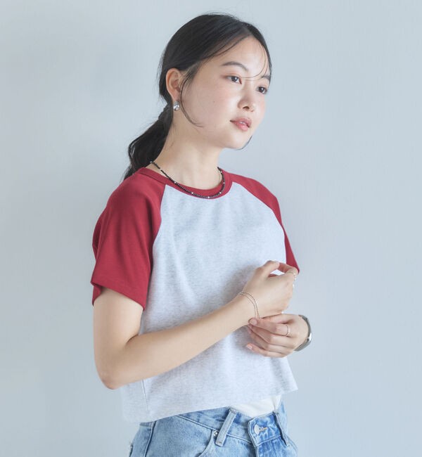 archives「ラグランバイカラーチビＴＥＥ」|Tシャツ・カットソー|