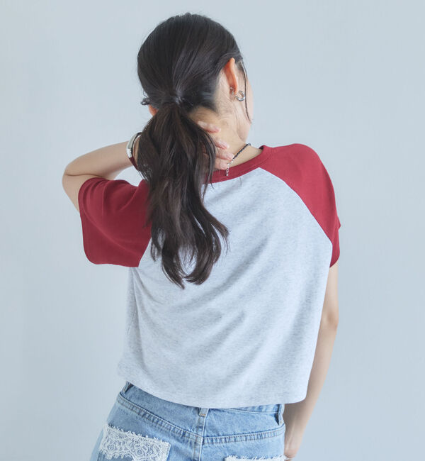 archives「ラグランバイカラーチビＴＥＥ」|Tシャツ・カットソー|