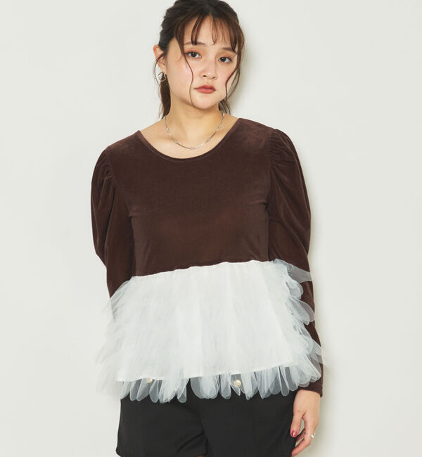 archives「ベロアチュールドッキングＴＯＰＳ」|Tシャツ・カットソー|