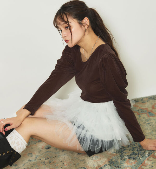 archives「ベロアチュールドッキングＴＯＰＳ」|Tシャツ・カットソー|