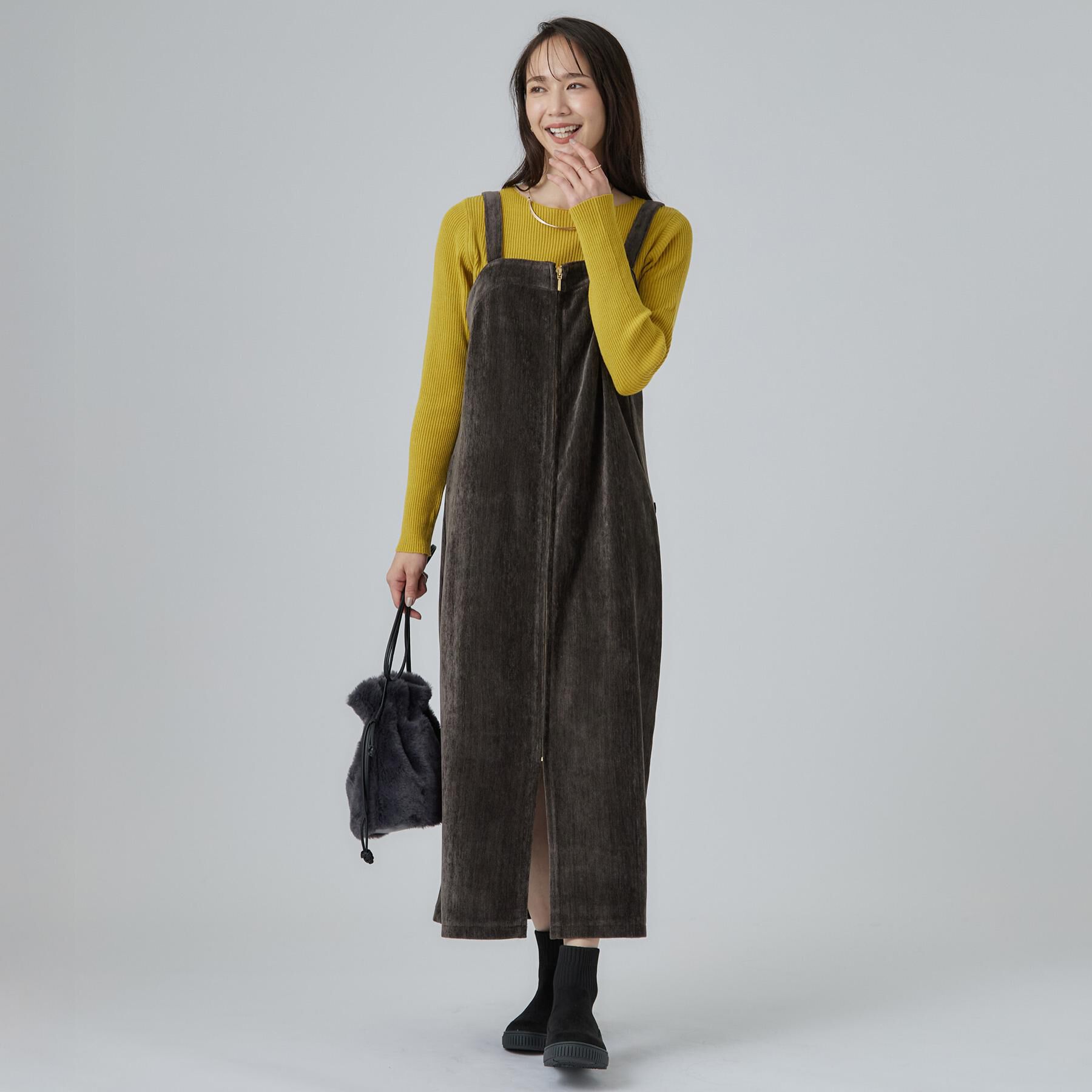 SHOO･LA･RUE「【撥水/低反発クッション】スニーカー感覚ではける はきぐちニットブーツ」|ショートブーツ|