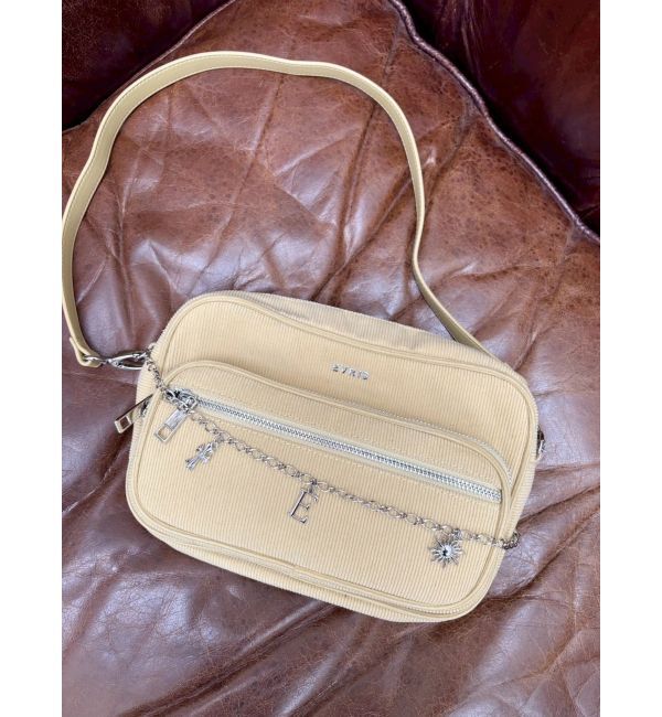 EVRIS「CHARMハンドBAG」|ハンドバッグ|イエロー
