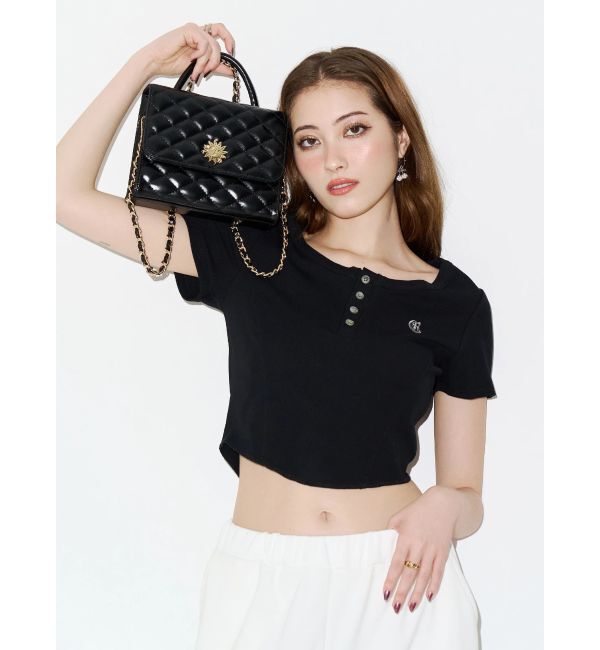 EVRIS「SUNNY MOTIF キルティングショルダーBAG」|ショルダー・メッセンジャー|