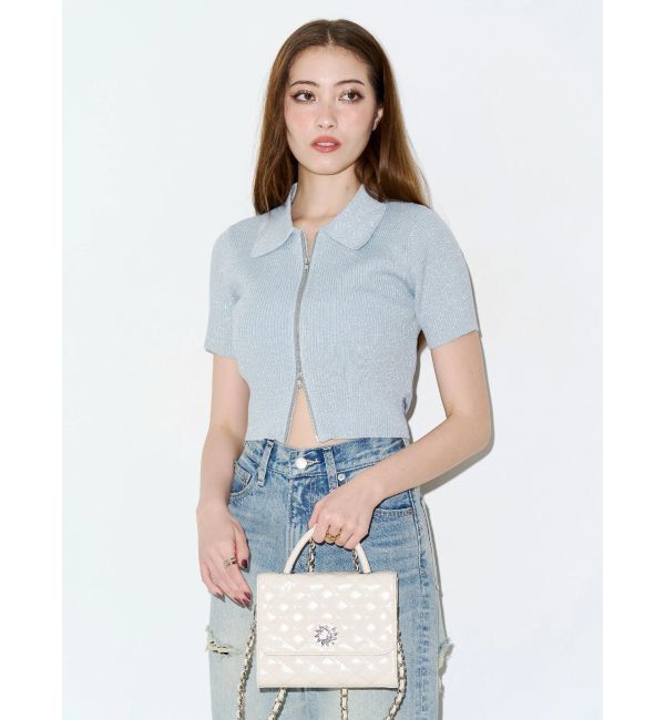 EVRIS「SUNNY MOTIF キルティングショルダーBAG」|ショルダー・メッセンジャー|