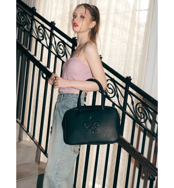 EVRIS「クロスモチーフボストンBAG」|ボストンバッグ|