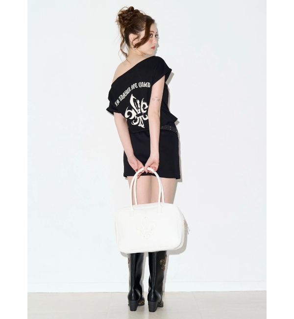 EVRIS「クロスモチーフボストンBAG」|ボストンバッグ|