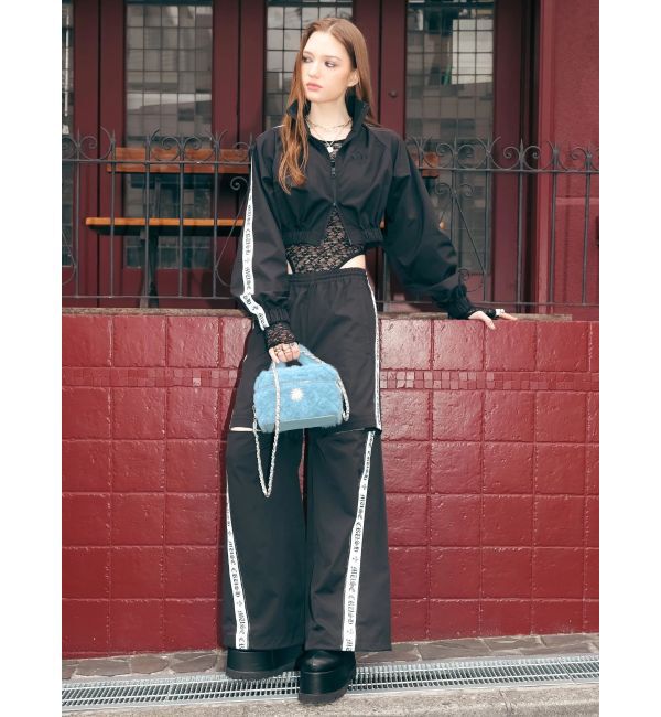 EVRIS「フェイクファーキルティングバニティ－BAG」|ショルダー・メッセンジャー|