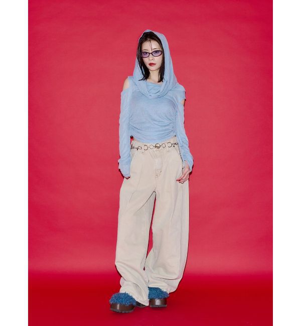 jouetie「【SOMETHING&times;PosTokyo】Tuck Buggy」|デニム|