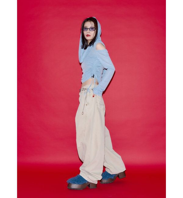 jouetie「【SOMETHING&times;PosTokyo】Tuck Buggy」|デニム|