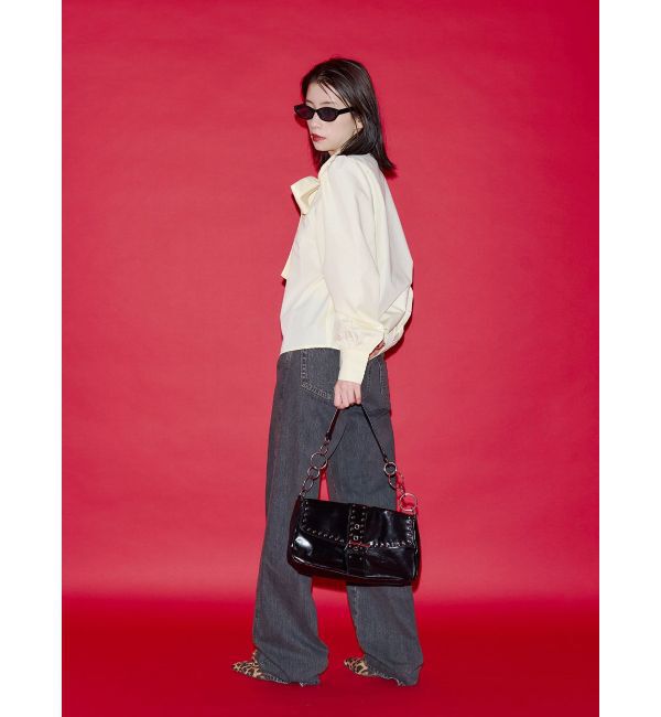 jouetie「【SOMETHING&times;PosTokyo】Straight Loose Denim」|デニム|