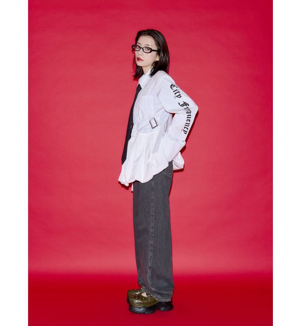 jouetie「【SOMETHING&times;PosTokyo】Straight Loose Denim」|デニム|