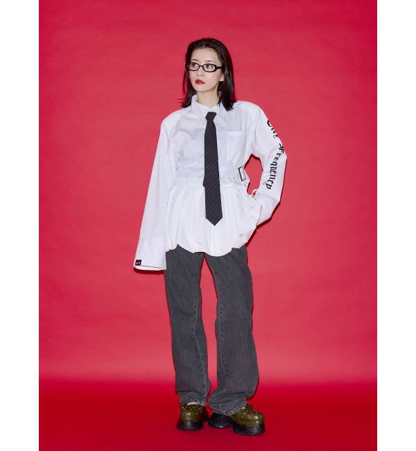 jouetie「【SOMETHING&times;PosTokyo】Straight Loose Denim」|デニム|
