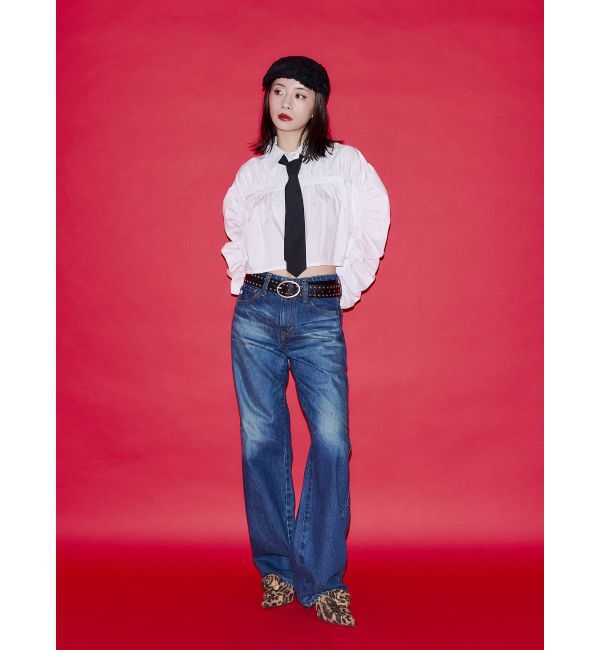 jouetie「【SOMETHING&times;PosTokyo】Straight Loose Denim」|デニム|