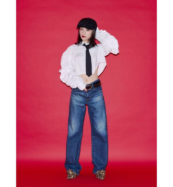 jouetie「【SOMETHING&times;PosTokyo】Straight Loose Denim」|デニム|