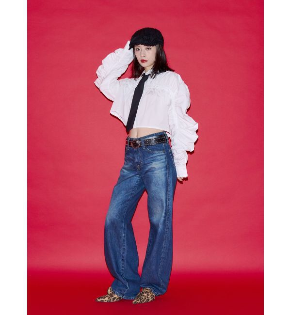 jouetie「【SOMETHING&times;PosTokyo】Straight Loose Denim」|デニム|