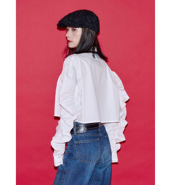 jouetie「【SOMETHING&times;PosTokyo】Straight Loose Denim」|デニム|