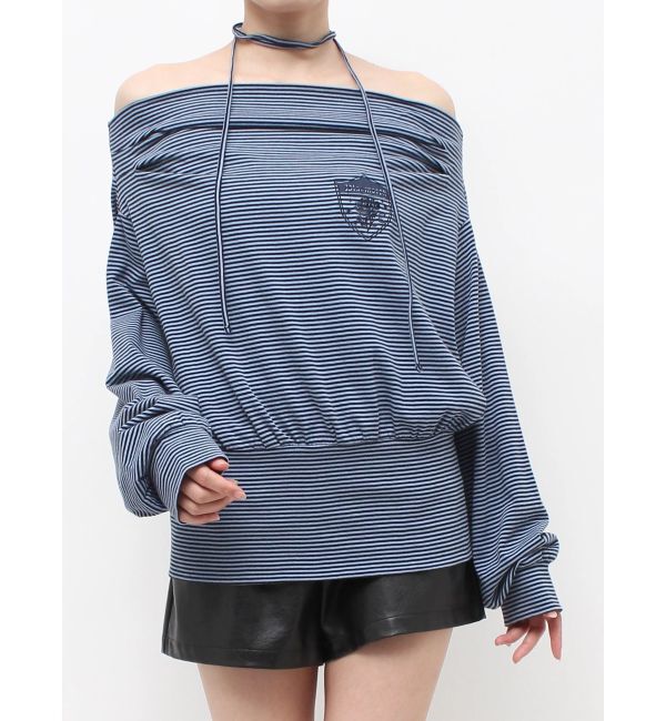 jouetie「ワンショルリボントップス」|Tシャツ・カットソー|