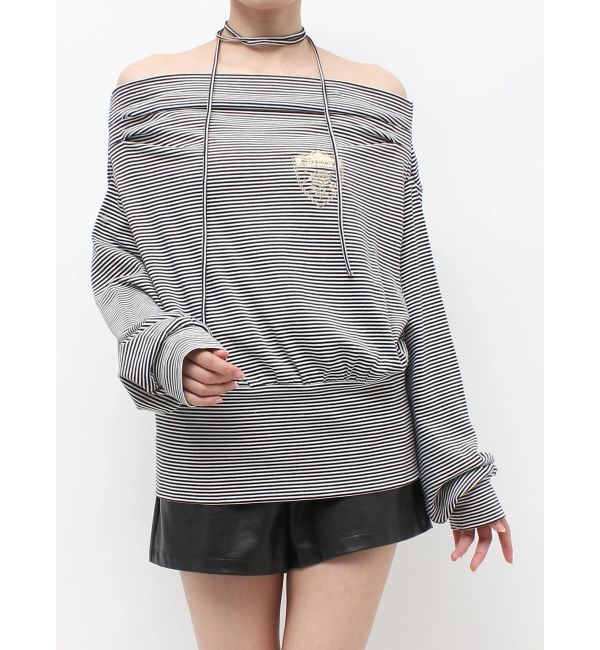 jouetie「ワンショルリボントップス」|Tシャツ・カットソー|