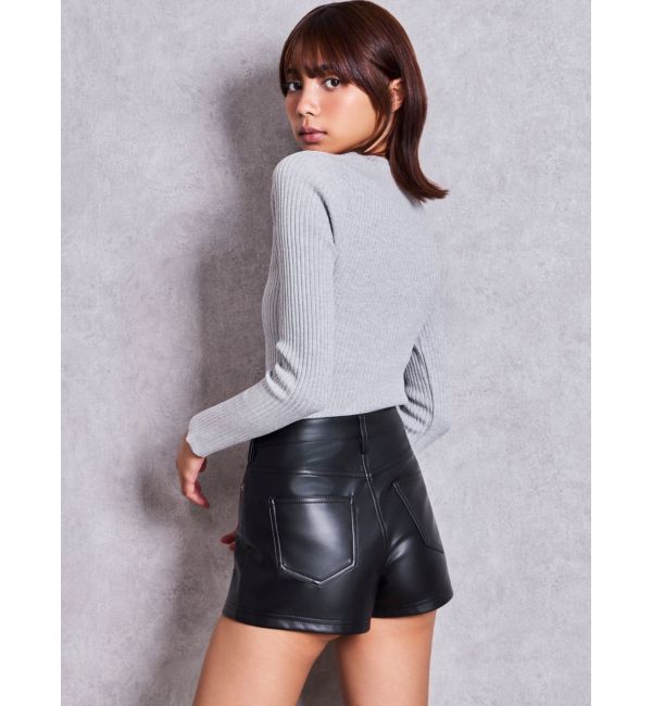 GYDA「GG bijou MOLD long sleeveニットトップス」|ニット・セーター|