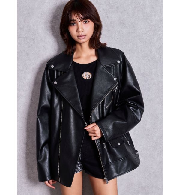 GYDA「GG bijou MOLD long sleeveニットトップス」|ニット・セーター|