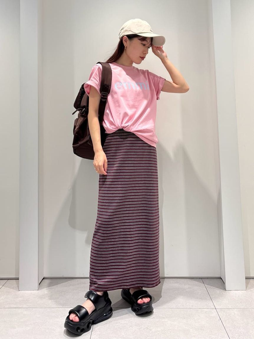 emmi atelier「ベーシックemmiロゴTシャツ」|Tシャツ・カットソー|