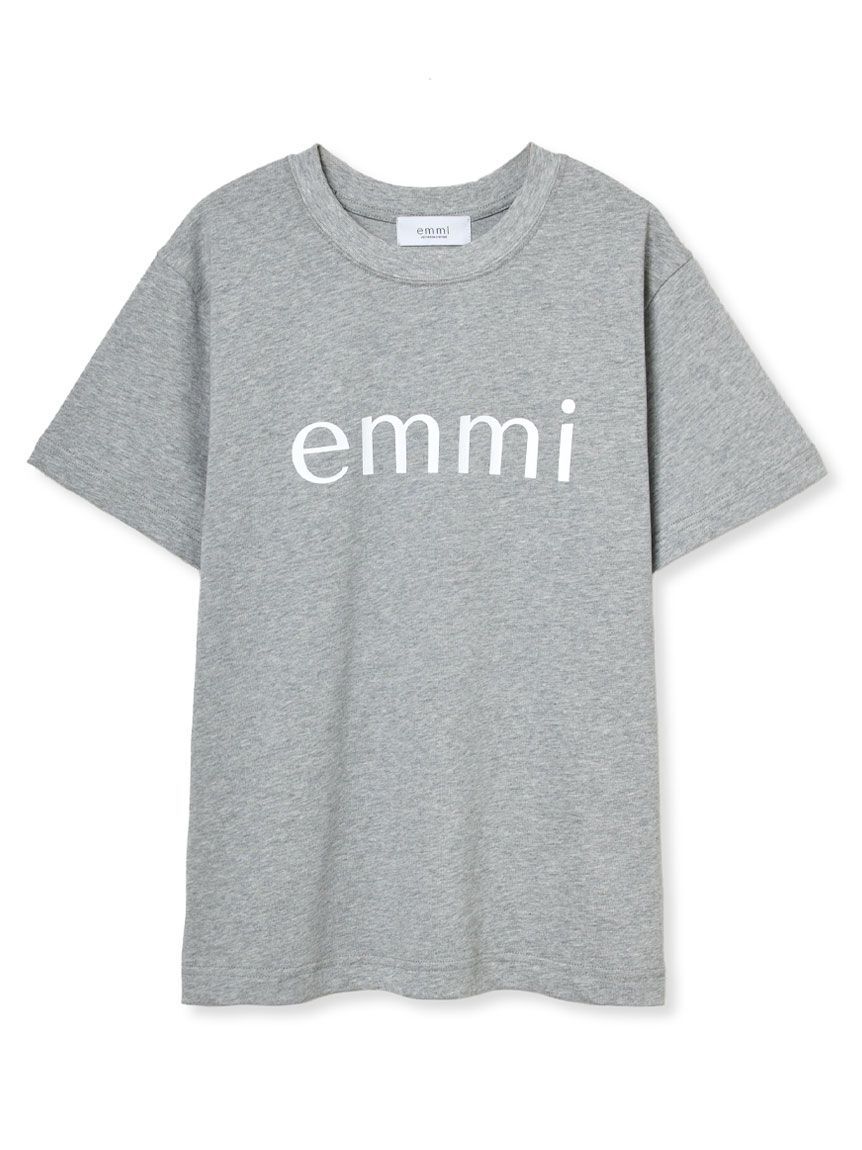 emmi atelier「ベーシックemmiロゴTシャツ」|Tシャツ・カットソー|GRY