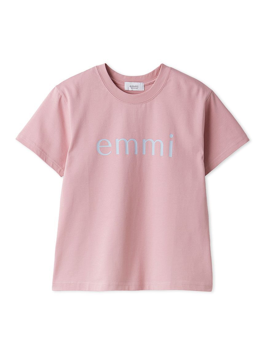 emmi atelier「ベーシックemmiロゴTシャツ」|Tシャツ・カットソー|PNK