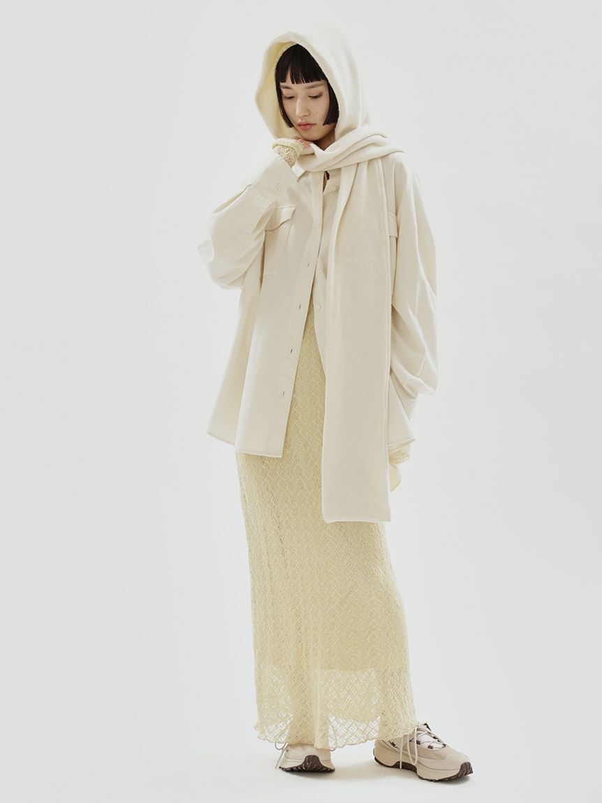 emmi atelier「コーデュロイオーバーシャツ」|シャツ・ブラウス|