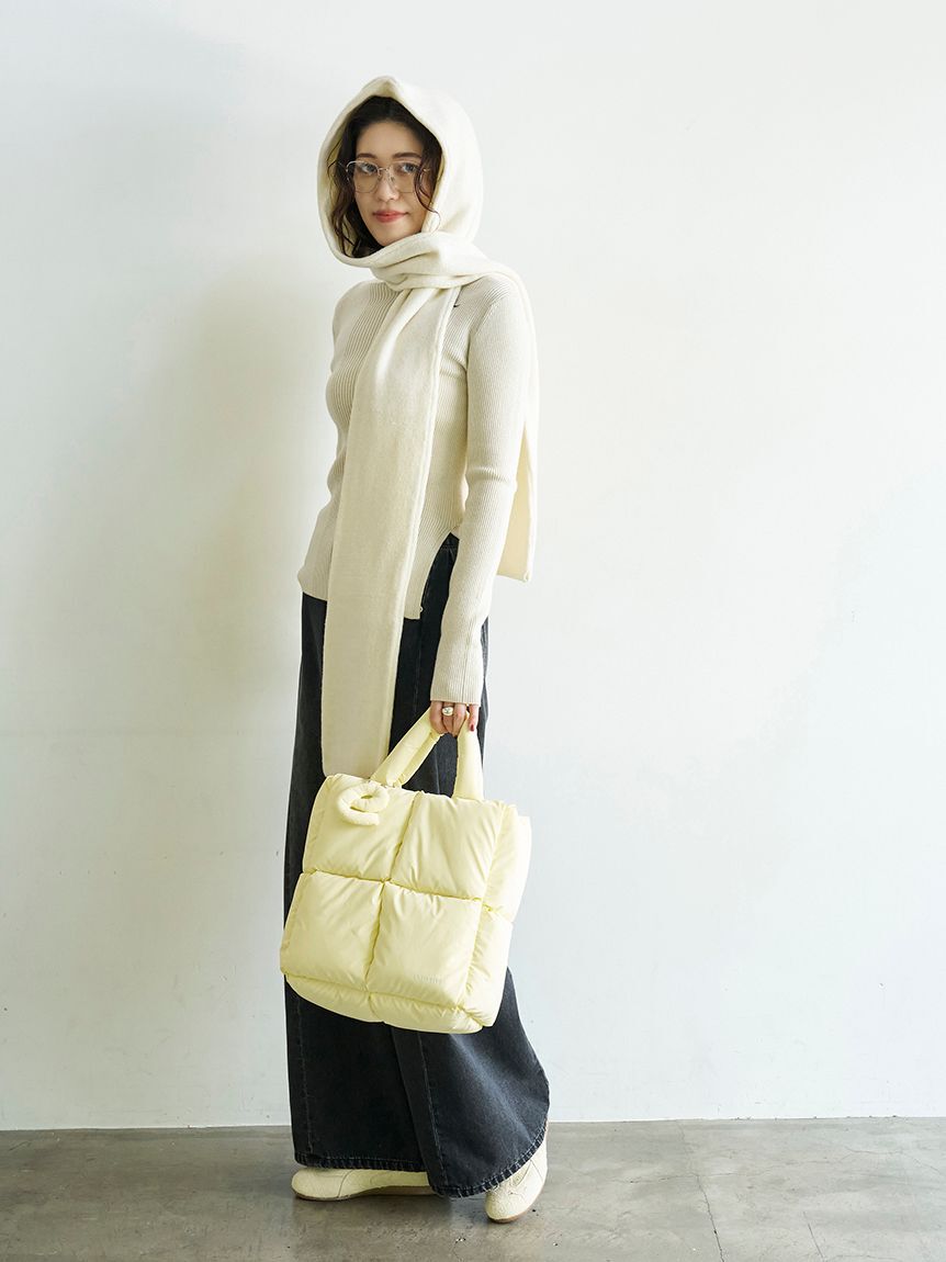 emmi atelier「ecoパデットビッグショルダーバッグ」|ショルダー・メッセンジャー|