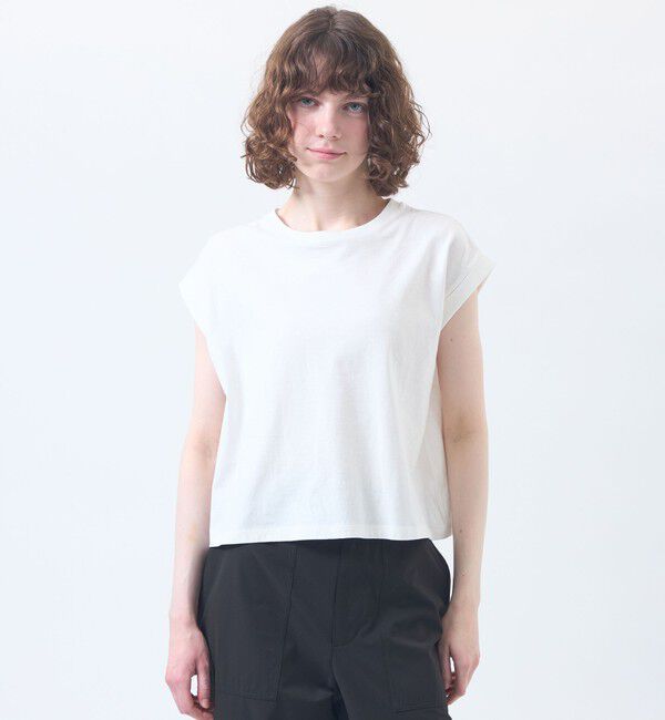MACKINTOSH PHILOSOPHY「リネンミックスドルマンTシャツ」|Tシャツ・カットソー|オフホワイト