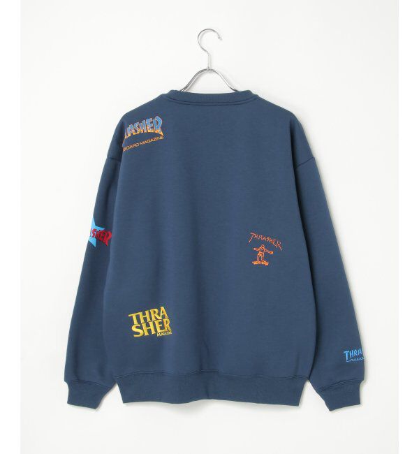 VENCE share style「THRASHER スラッシャー 総柄スウェット」|スウェット・ジャージ|