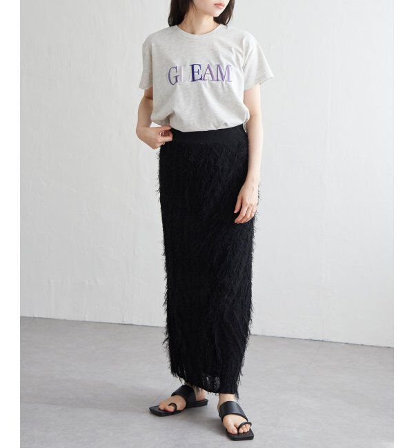 VENCE share style「ＧＬＥＡＭシシュウロゴＴ」|Tシャツ・カットソー|