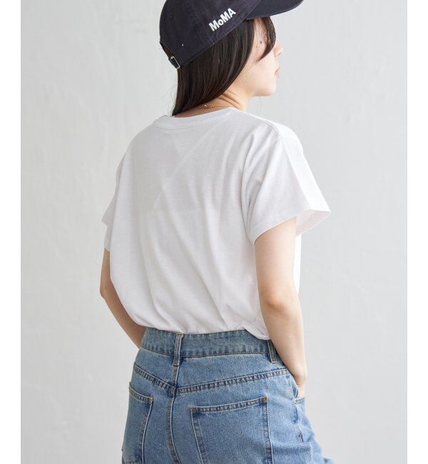 VENCE share style「ＧＬＥＡＭシシュウロゴＴ」|Tシャツ・カットソー|