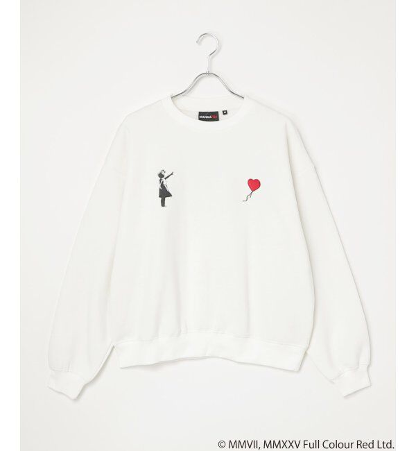 VENCE share style「Banksy バンクシー スウェットシャツ」|スウェット・ジャージ|ホワイト