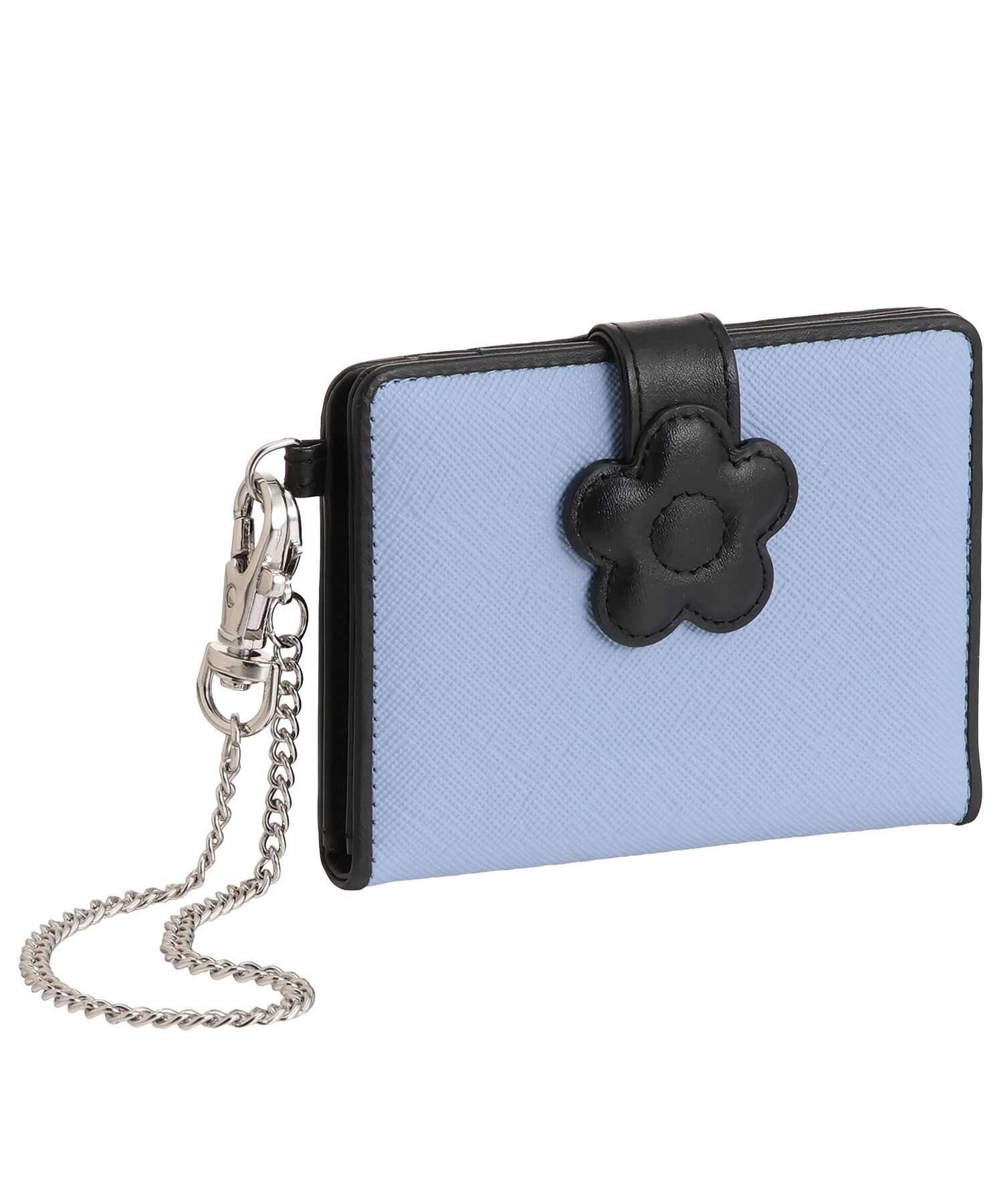 MARY QUANT「デイジーパッチスナップ2 パスケース」|定期入れ|