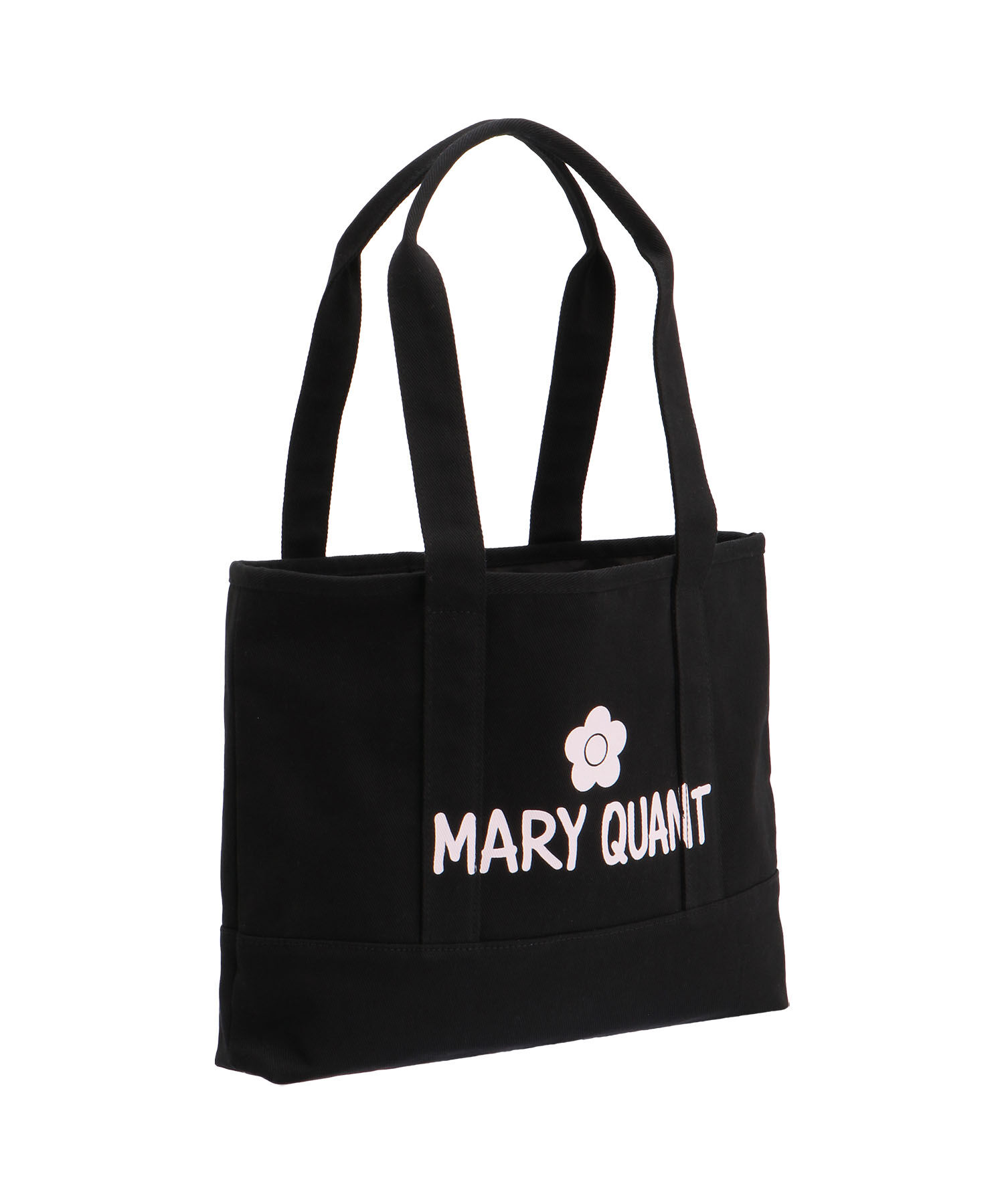 MARY QUANT「ペイントロゴキャンバス トート」|トートバッグ|