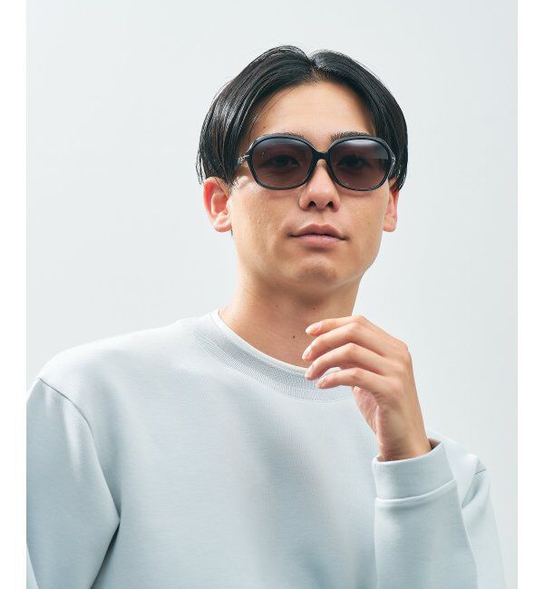  「ウェリントン型 サングラス ラバーテンプル ズレ落ち防止 ｜ カラーレンズ ｜ 紫外線対策 UVカット  」|サングラス|