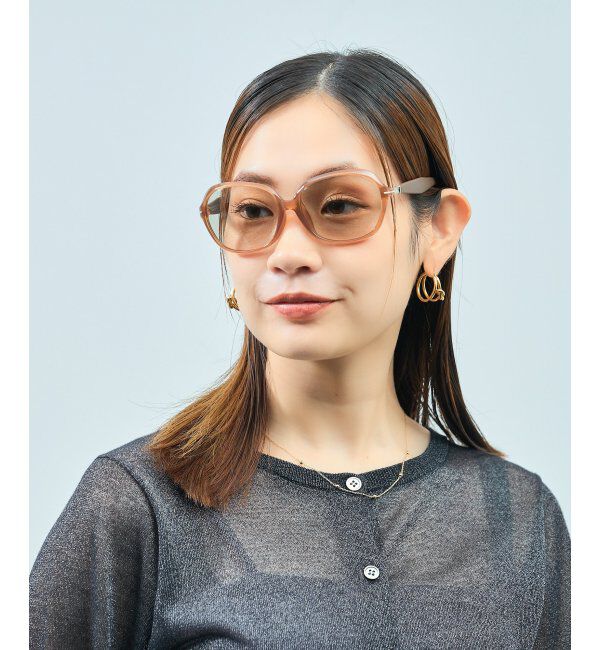  「ウェリントン型 サングラス ラバーテンプル ズレ落ち防止 ｜ カラーレンズ ｜ 紫外線対策 UVカット  」|サングラス|